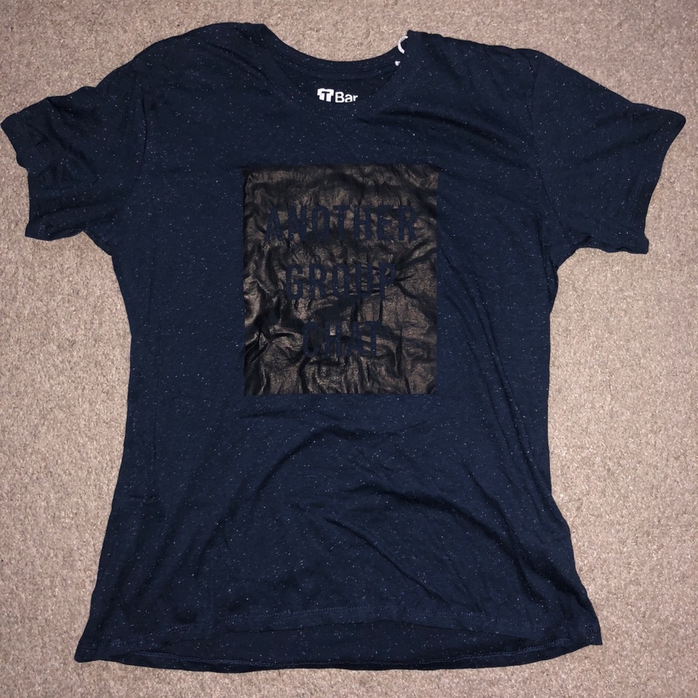 Cotton On Blue “Another Group Chat” Tee